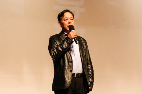 公司经理杨魁现场致辞